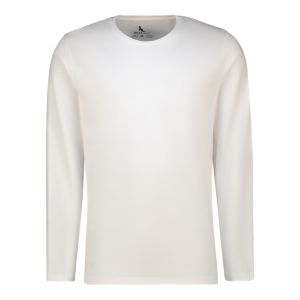 Mens Essential Long  Sleeve Crew Neck T-Shirt