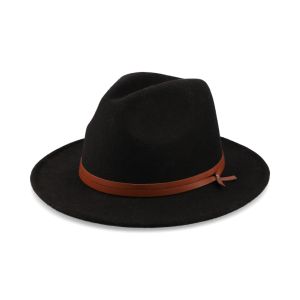 Real Belted Fedora Hat