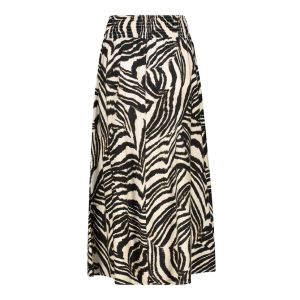 Printed Shirred Maxi Skirts