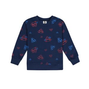 Younger Boys Superman Fleece Top