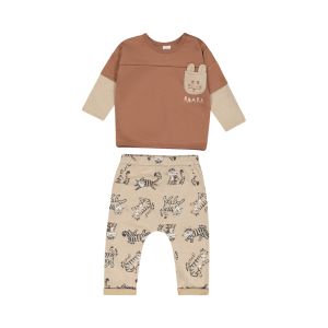 Baby Boys Tiger Fleece Set