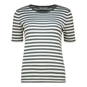 Real Stripe Crew Neck Pullover