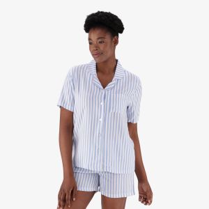 Real Printed Button Pajama Set