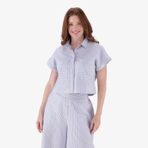 Real Crop Poplin Shirt