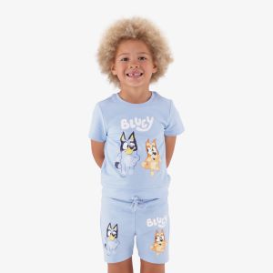 Younger Boys Bluey Fleece T-Shirt
