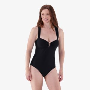 Real Front Detail One Piece Swimsuit