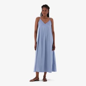 Real Satin Maxi Dress