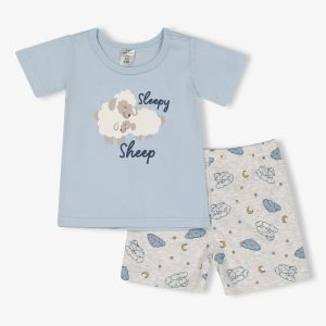 Baby Boy Sleepy Sheep Pajama Set