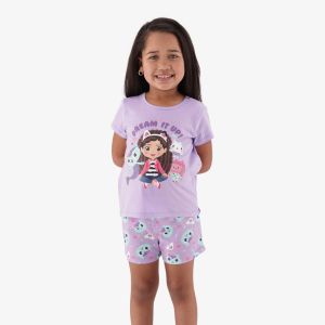 Younger Girl Gabby Dollhouse Pajama Set