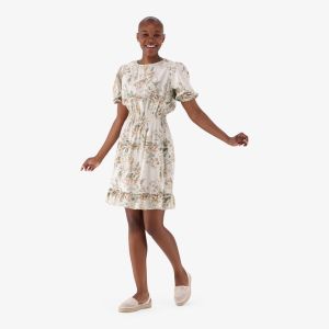 Real Printed Swing Dress