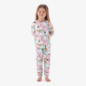 Younger Girl Squishmellow Pajama Set