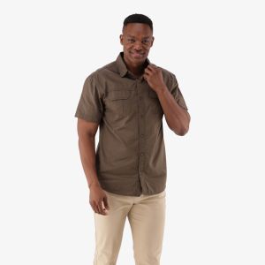 Mens Solid Bush Shirt