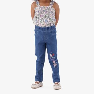 Younger Girl Printed Jegging