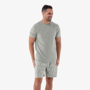 Mens Camp Pajama Set