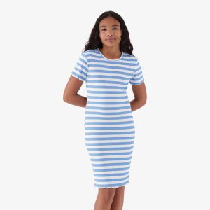 Older Girl Sripe Bodycon Dress