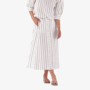 Fresh Front Button Skirt