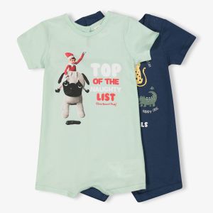 Baby Boy Bad Elf Romper Set