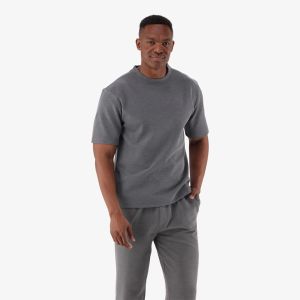 Mens Textured Fleece Top