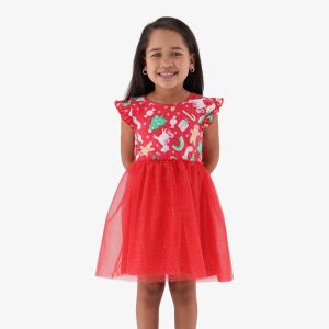 Younger Girl Mesh Dress