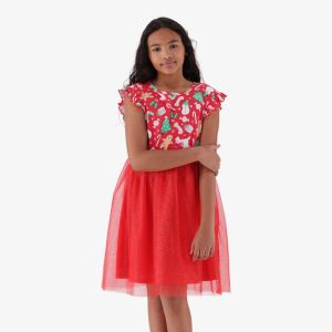 Older Girl Mesh Dress