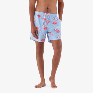 Mens Umbrella Print Swimshorts