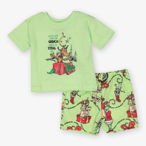 Baby Grinch Pajama Set