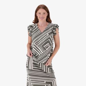 Real Frill Floral Top