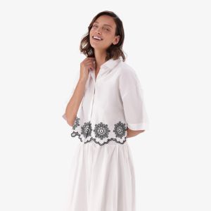 Real Hem Detail Shirt