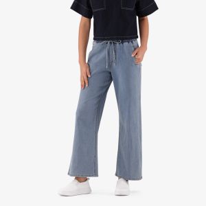 Real Wide Leg Denim Jeans