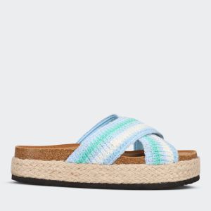 Real Platform Crossover Crochet Espadrille