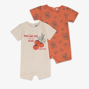 Baby Boy Tomato Romper 2 Pack