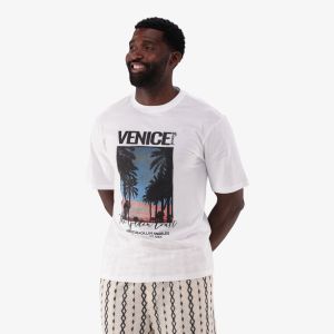 Mens Venice Print Tee