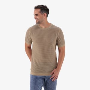 Mens Textured Tee