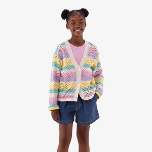 Older Girl Crochet Cardigan