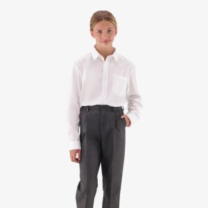 Younger Kids Longer Hi Collar Shirt