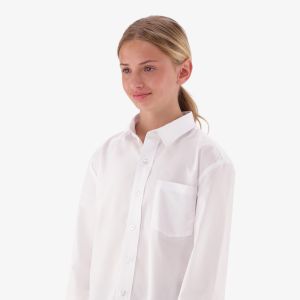 Older Kids Long Sleeve Hi Collar Shirt