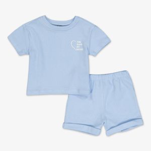 Baby Girl Slub Play Set