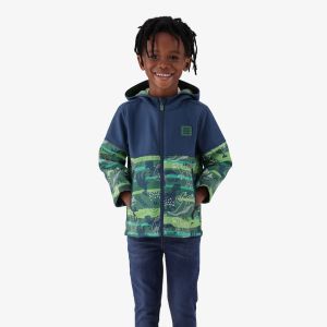 Younger Boy Printed Soft Shell Jacket