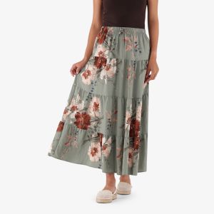 Real Tier Maxi Skirt