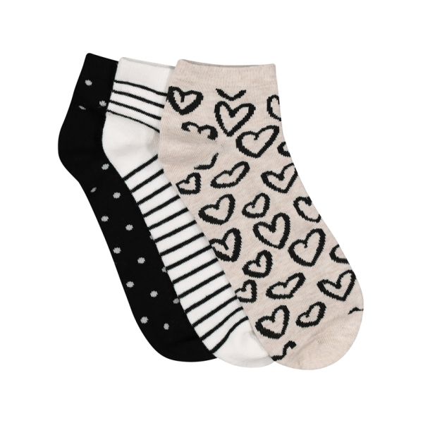 Womens 3 Pack Ankle Socks Pick n Pay Clothing